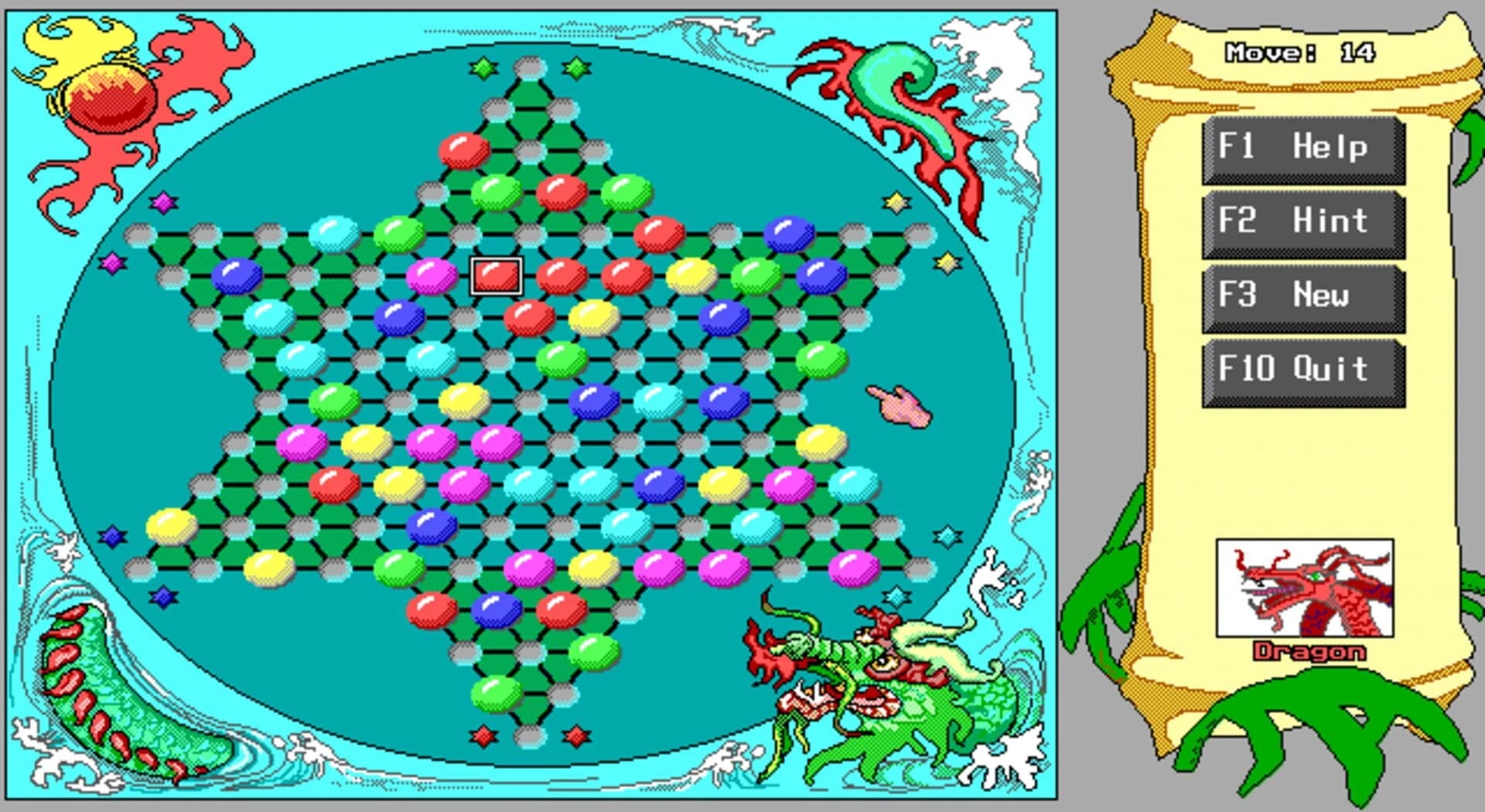Chinese Checkers screenshot 2