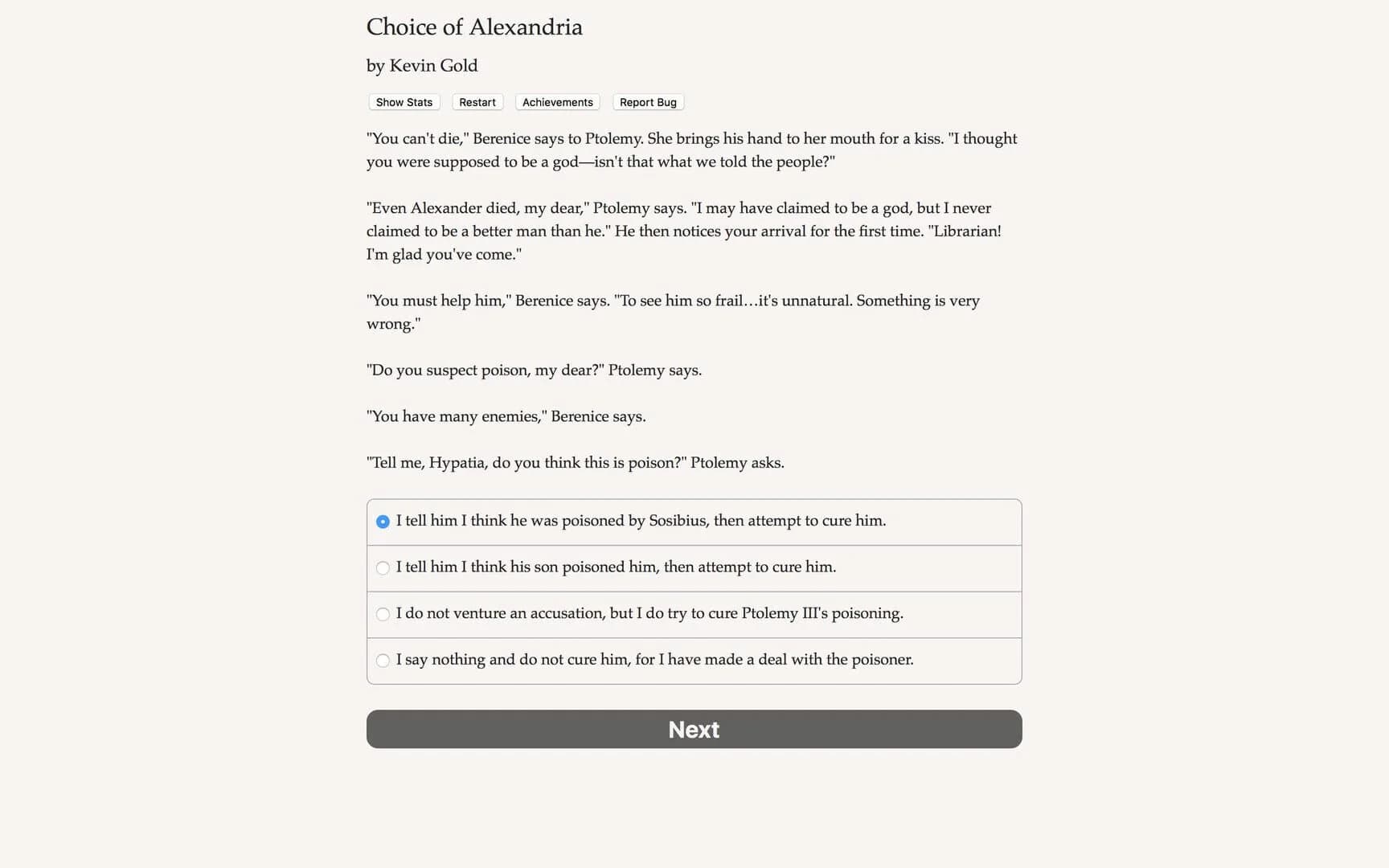 Choice of Alexandria screenshot 5