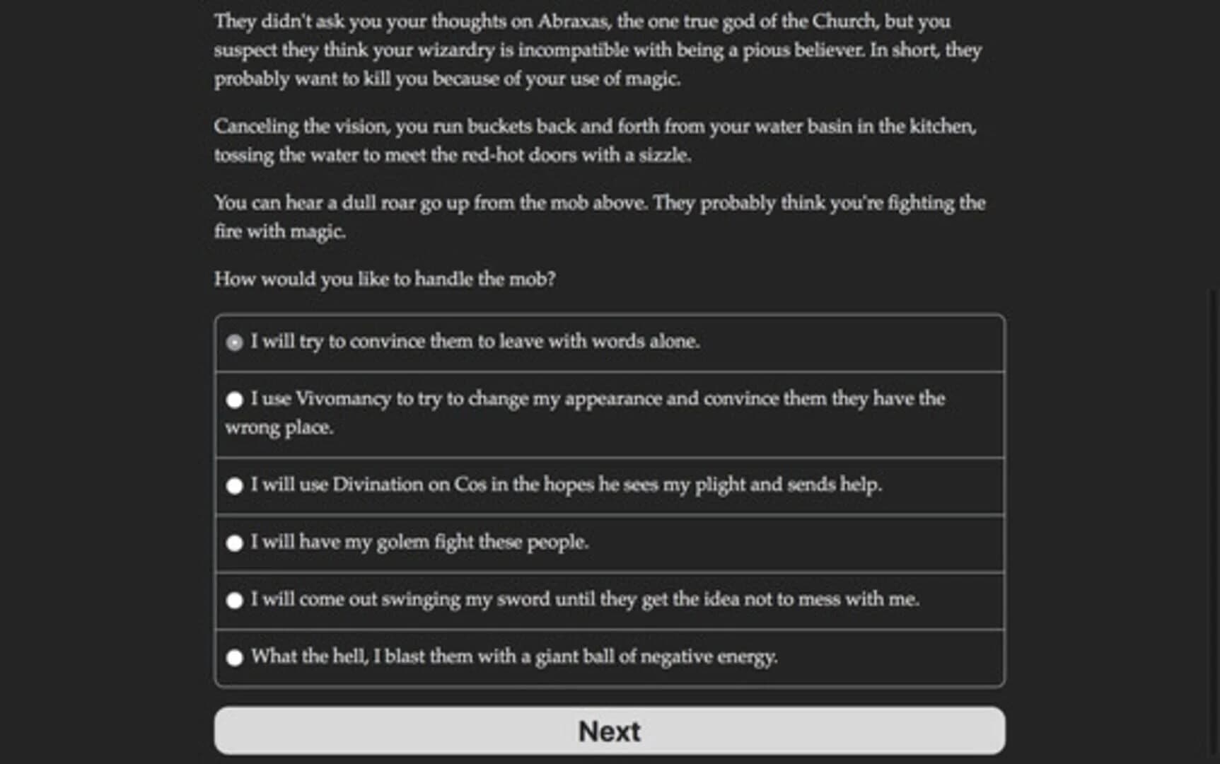Choice of Magics screenshot 1
