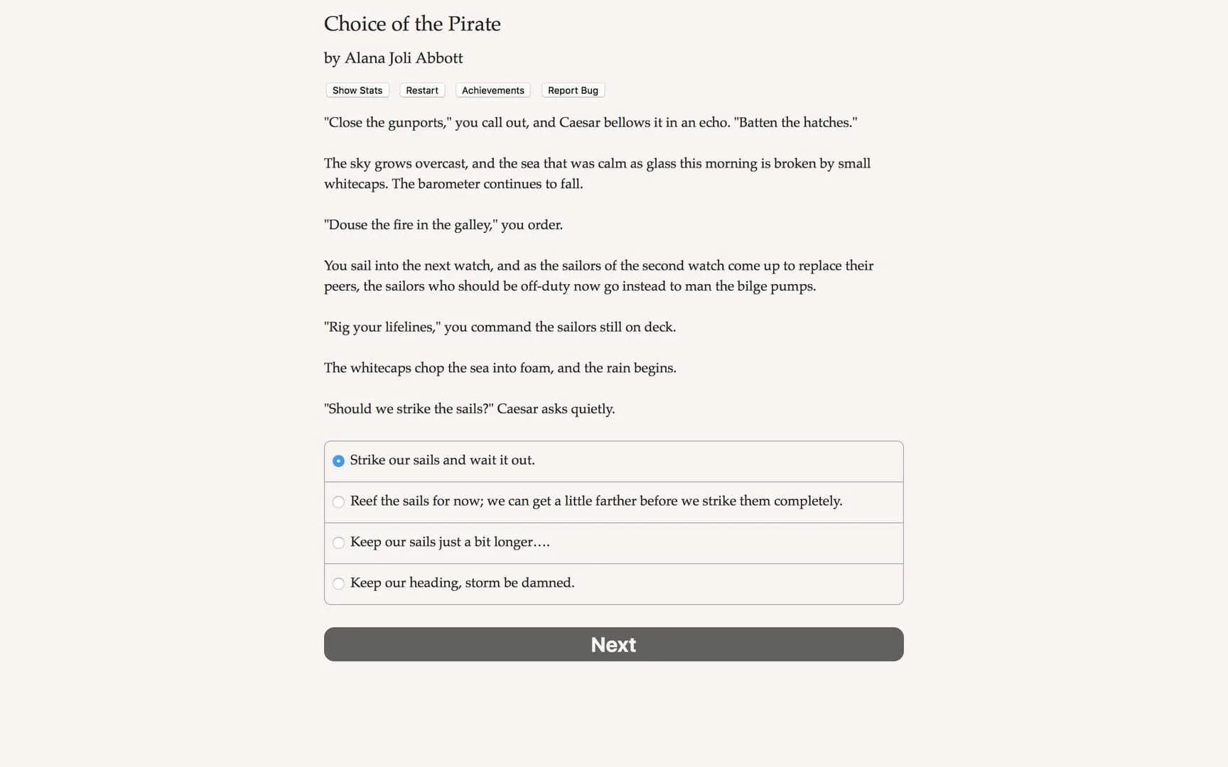 Choice of the Pirate screenshot 2
