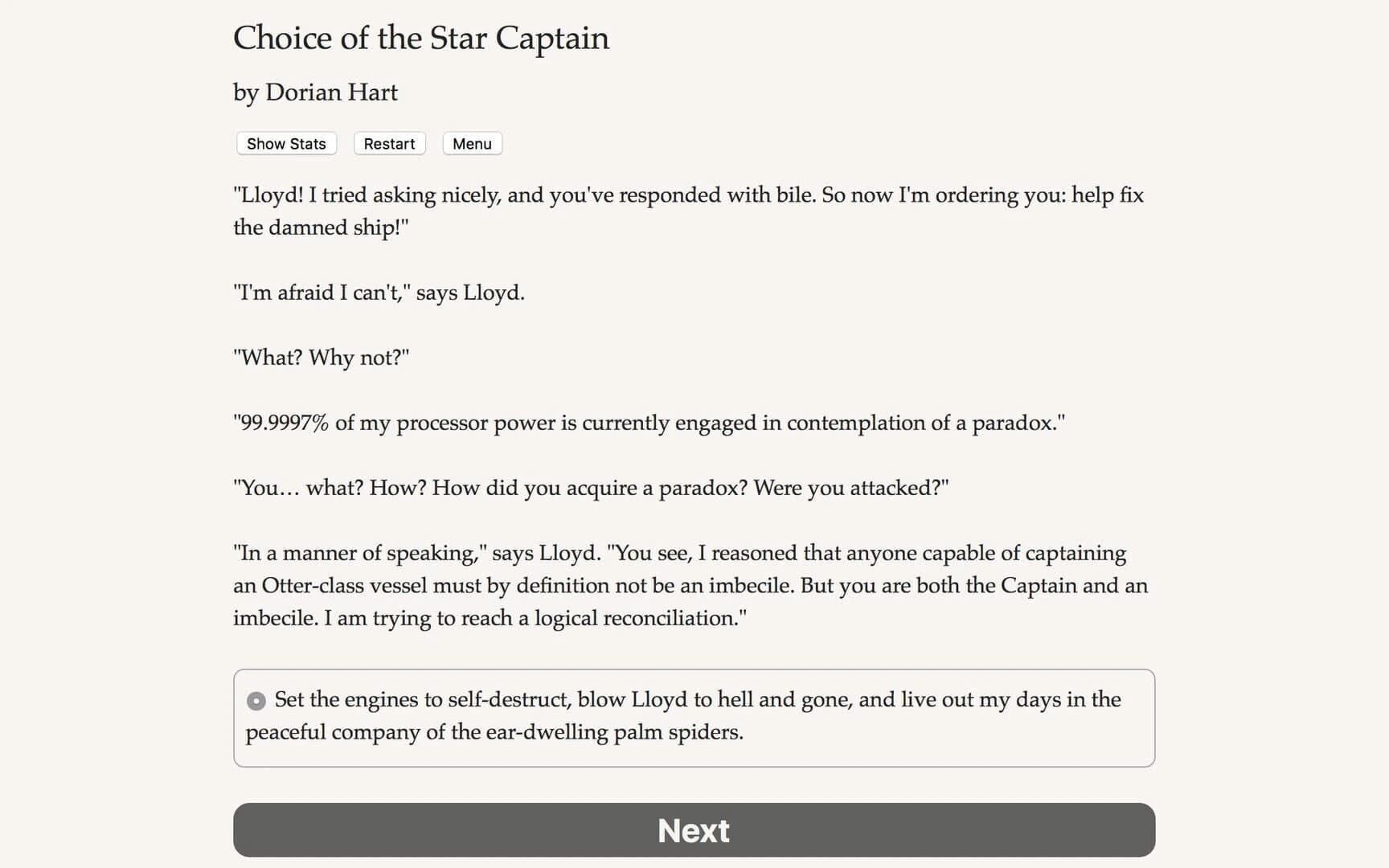 Choice of the Star Captain screenshot 5