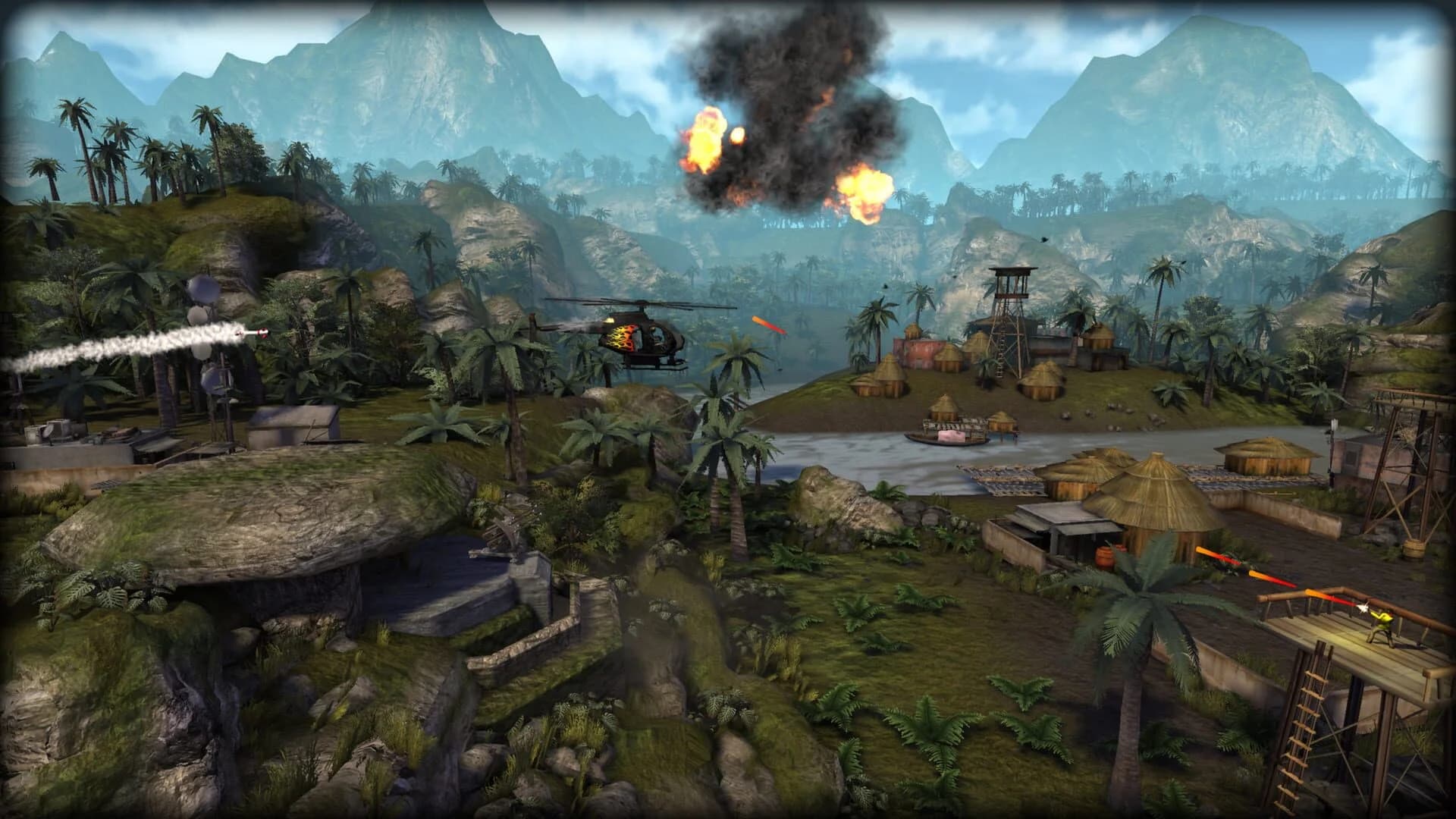 Choplifter HD screenshot 2