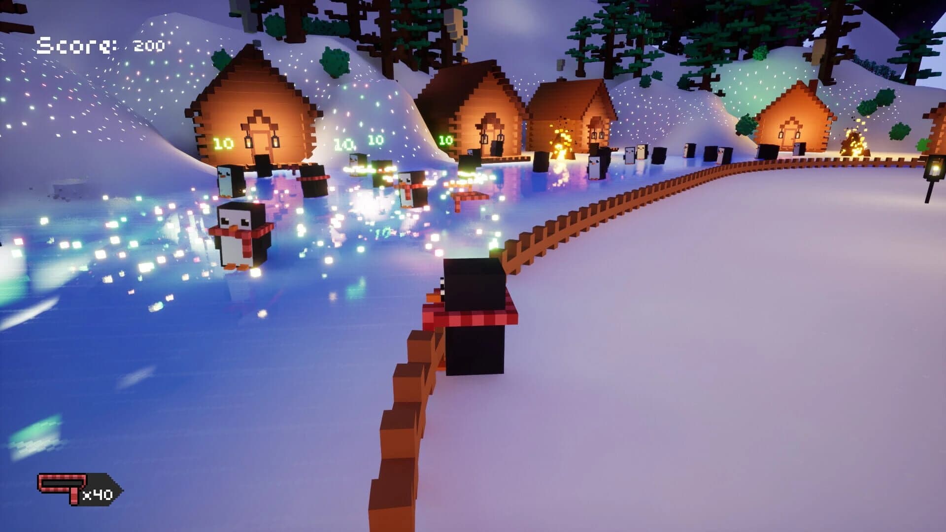 Christmas Luge screenshot 3