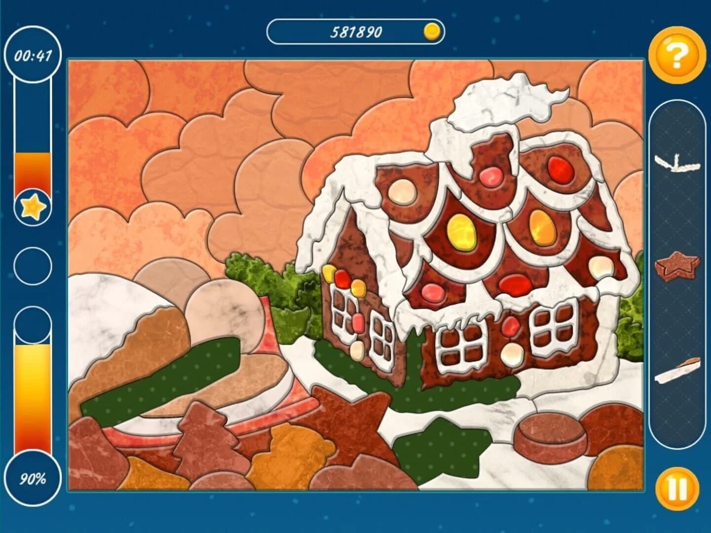 Christmas Mosaic Puzzle screenshot 4