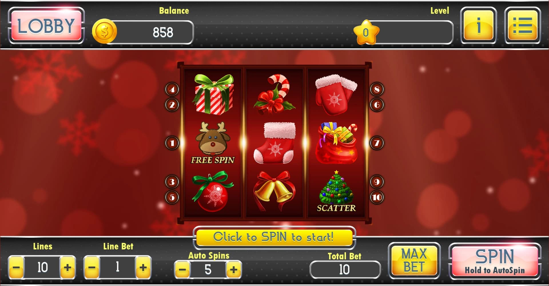 Christmas Slots: Casino Game screenshot 6
