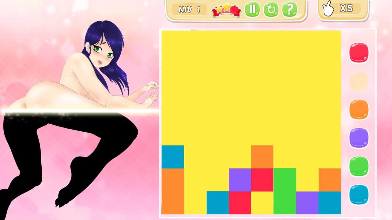Chroma Deluxe: Sexy Hentai Girls screenshot 6