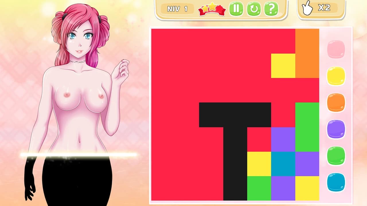 Chroma Deluxe: Sexy Hentai Girls screenshot 7