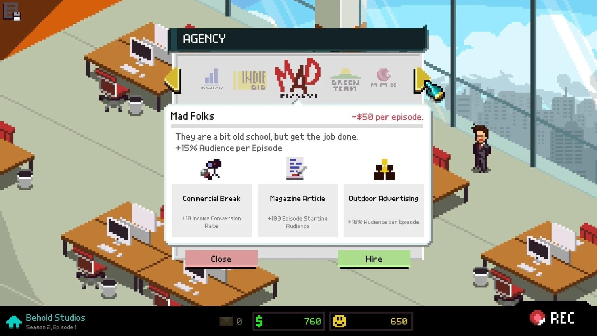 Chroma Squad screenshot 2