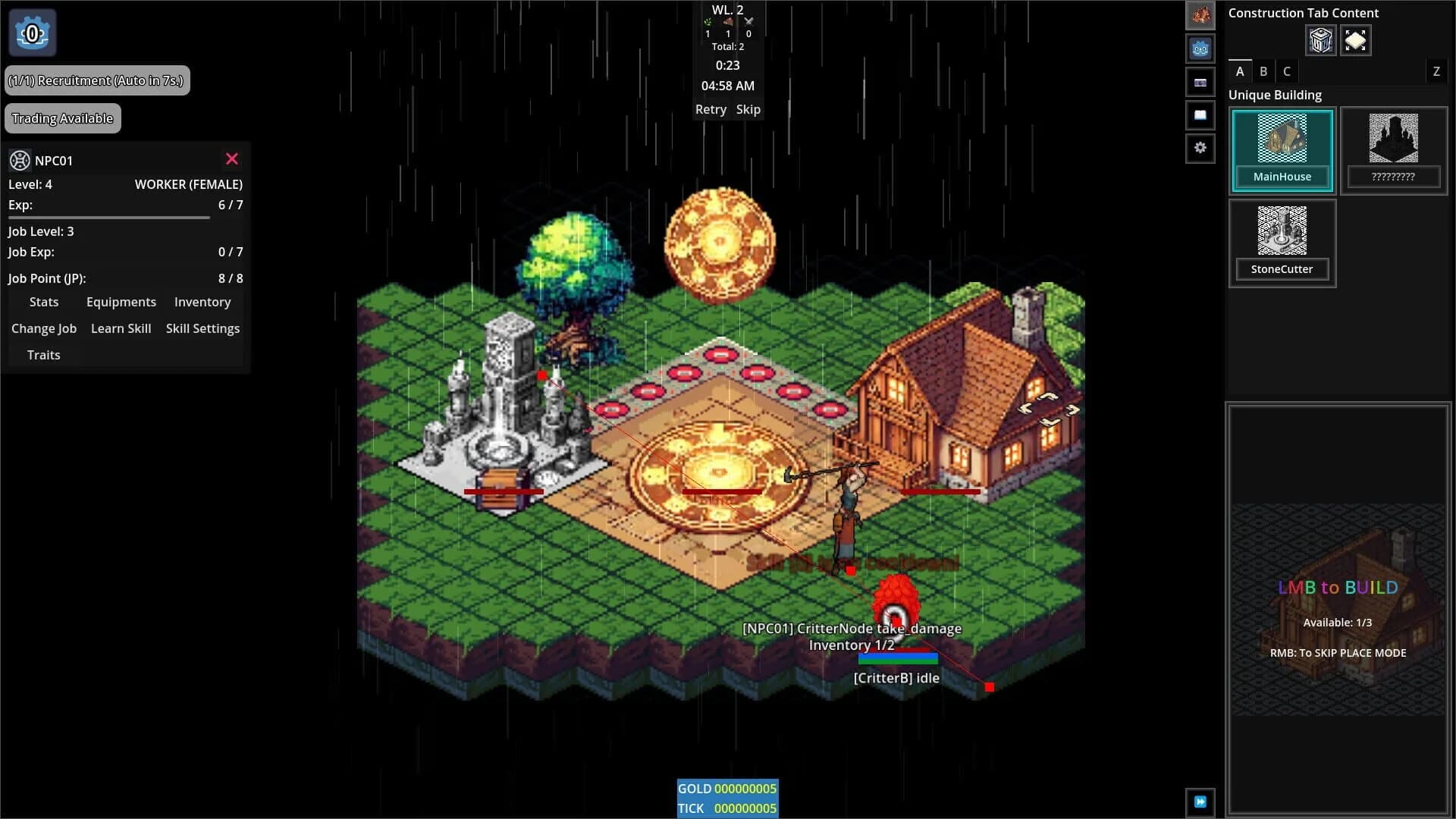 Chronominion Idler screenshot 1