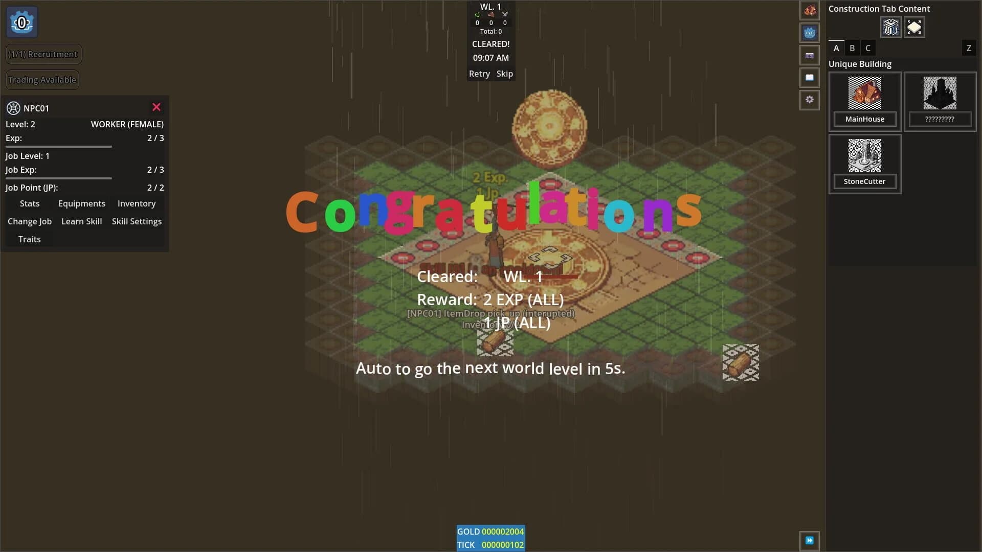 Chronominion Idler screenshot 2