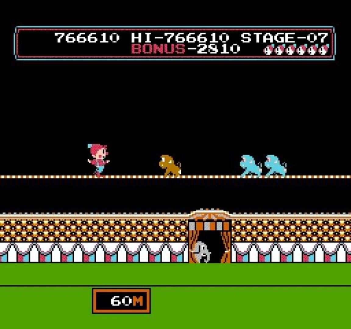 Circus Charlie screenshot 2