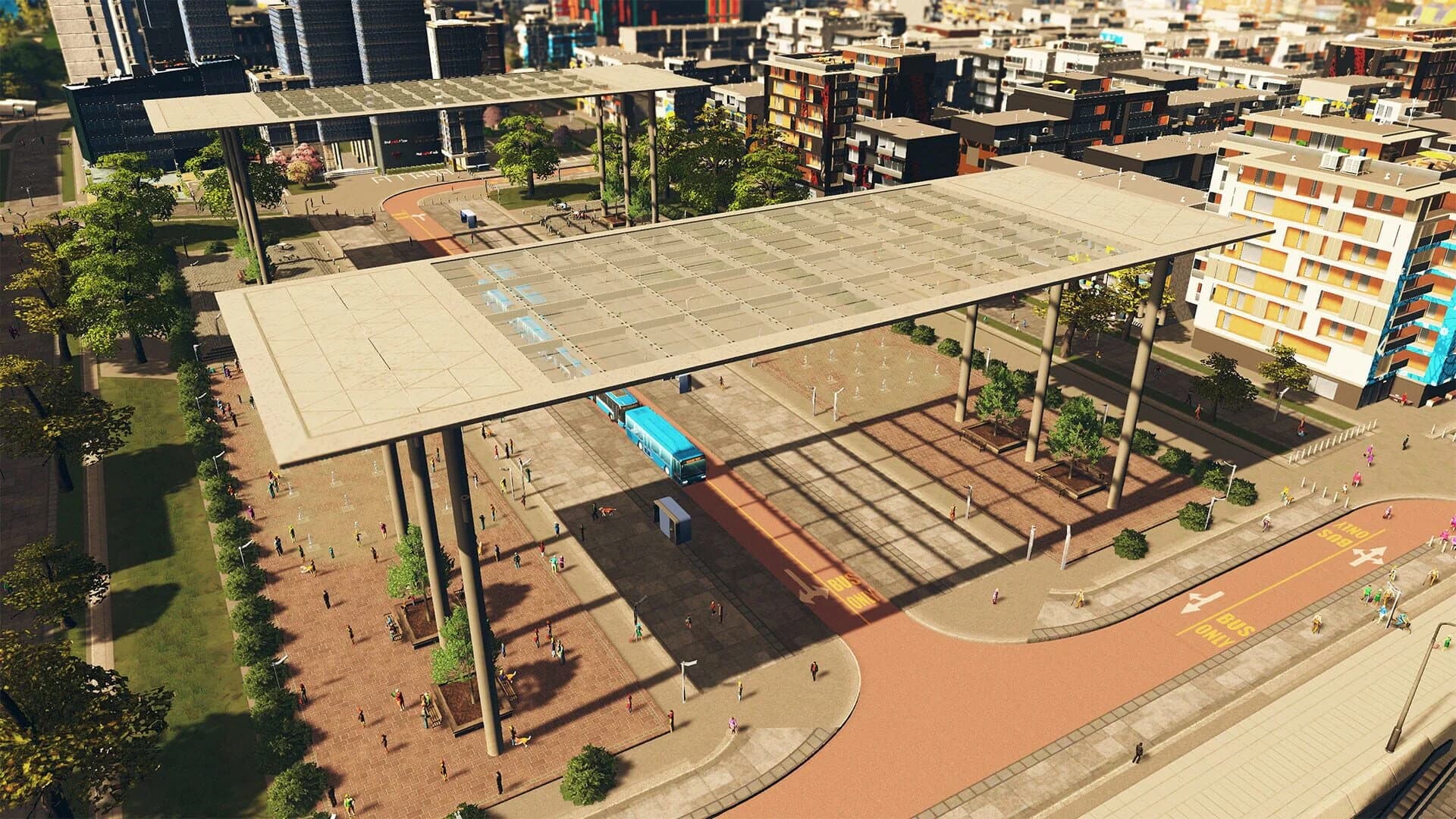 Cities: Skylines - Plazas & Promenades screenshot 3