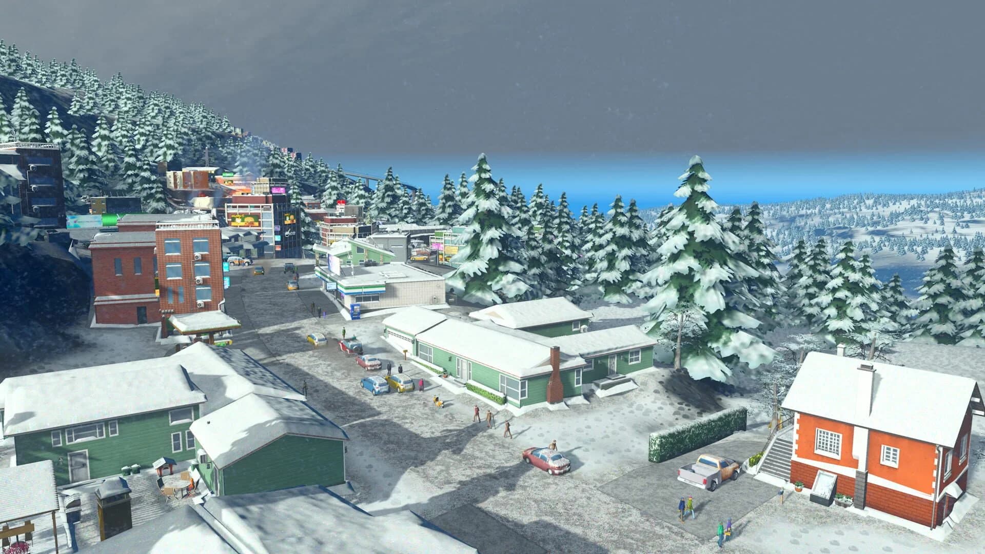 Cities: Skylines - Snowfall screenshot 4