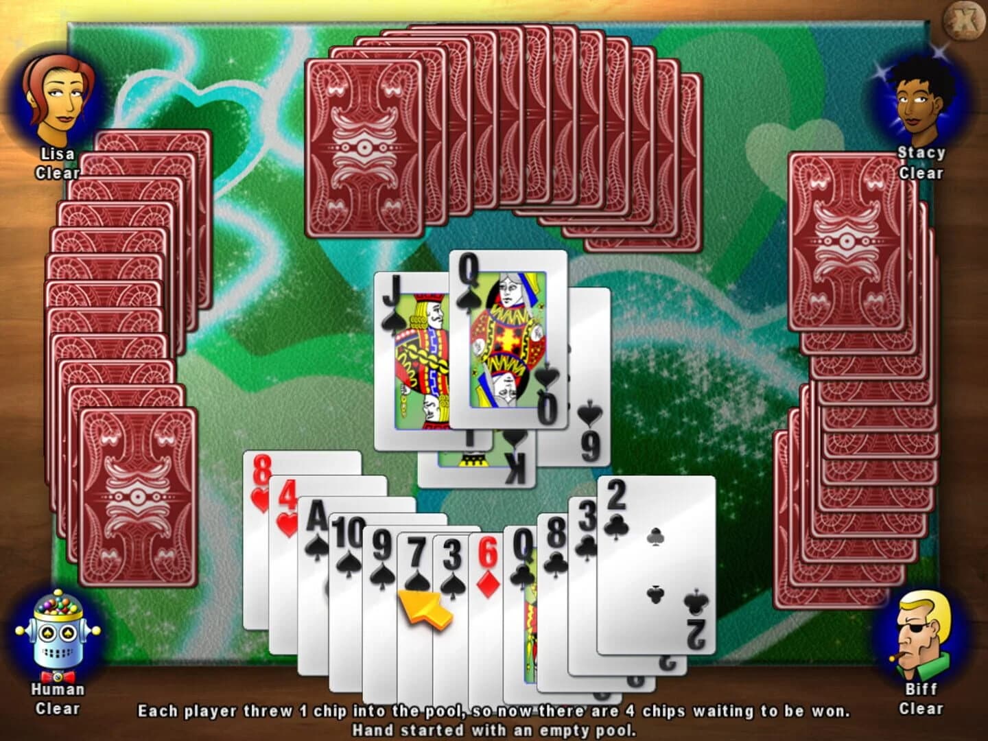 Classic Card Game Hearts screenshot 4