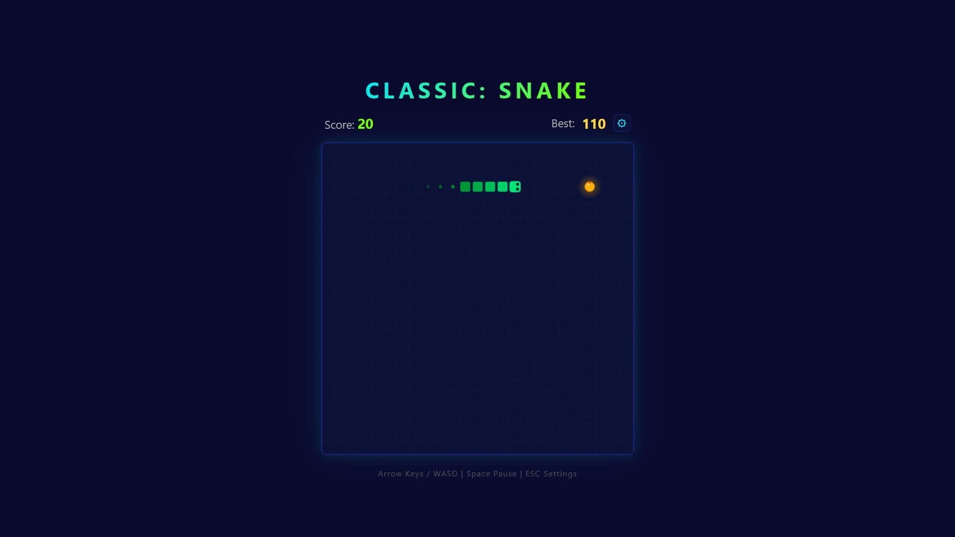 Classic: Snake screenshot 1
