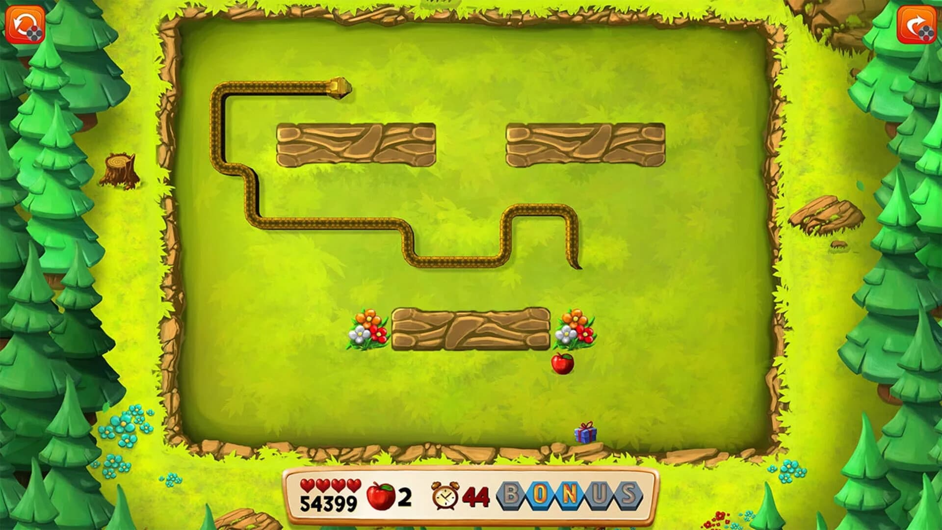 Classic Snake Adventures screenshot 1