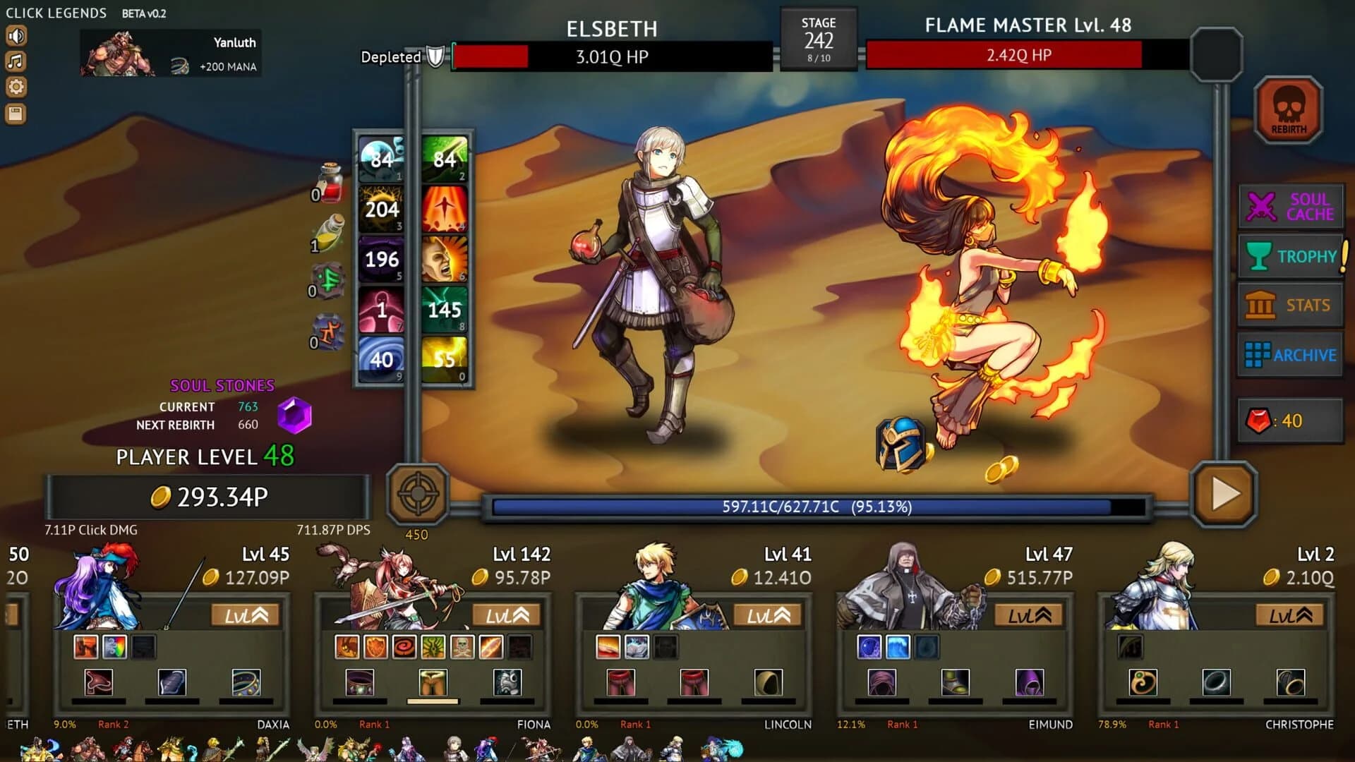 Click Legends screenshot 2
