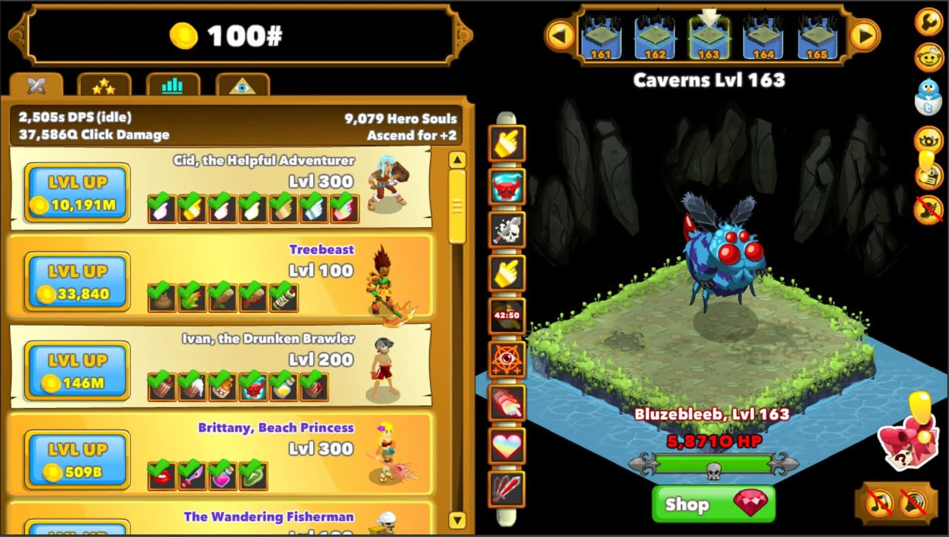 Clicker Heroes screenshot 1