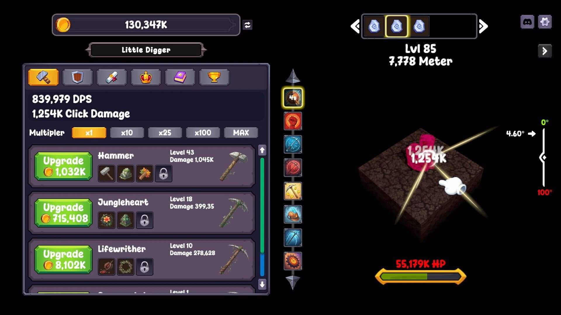 Clicker Ore screenshot 1