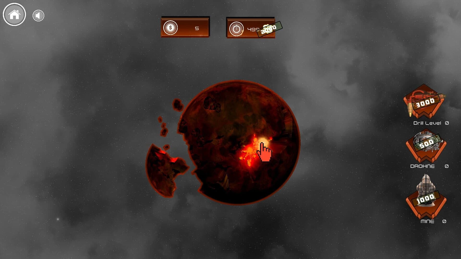 Clicker Planet screenshot 1