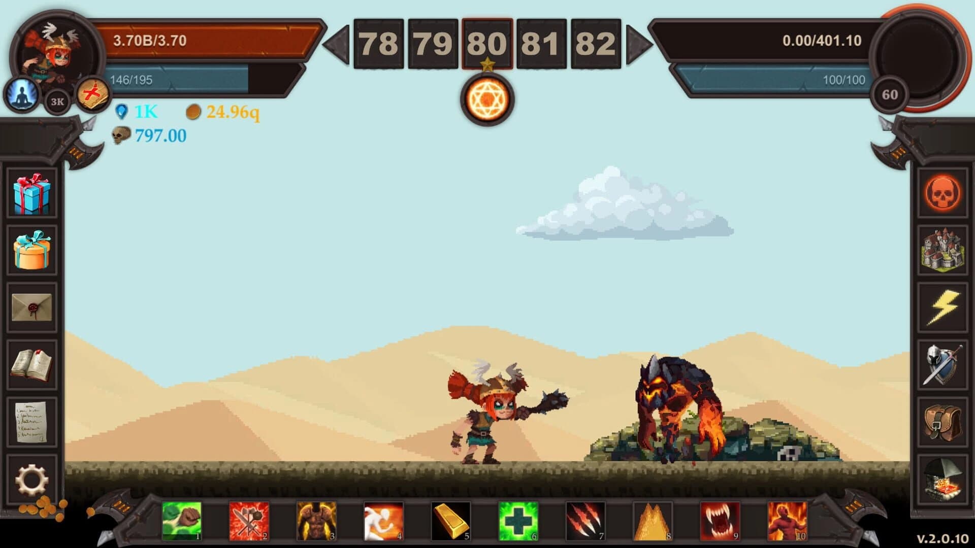 Clicker Warriors screenshot 2
