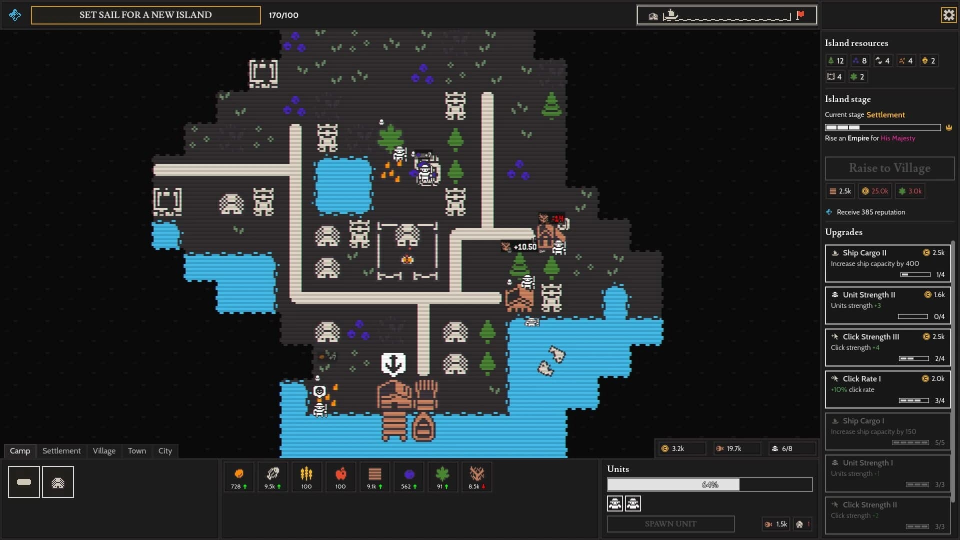 Clicky Islands screenshot 1