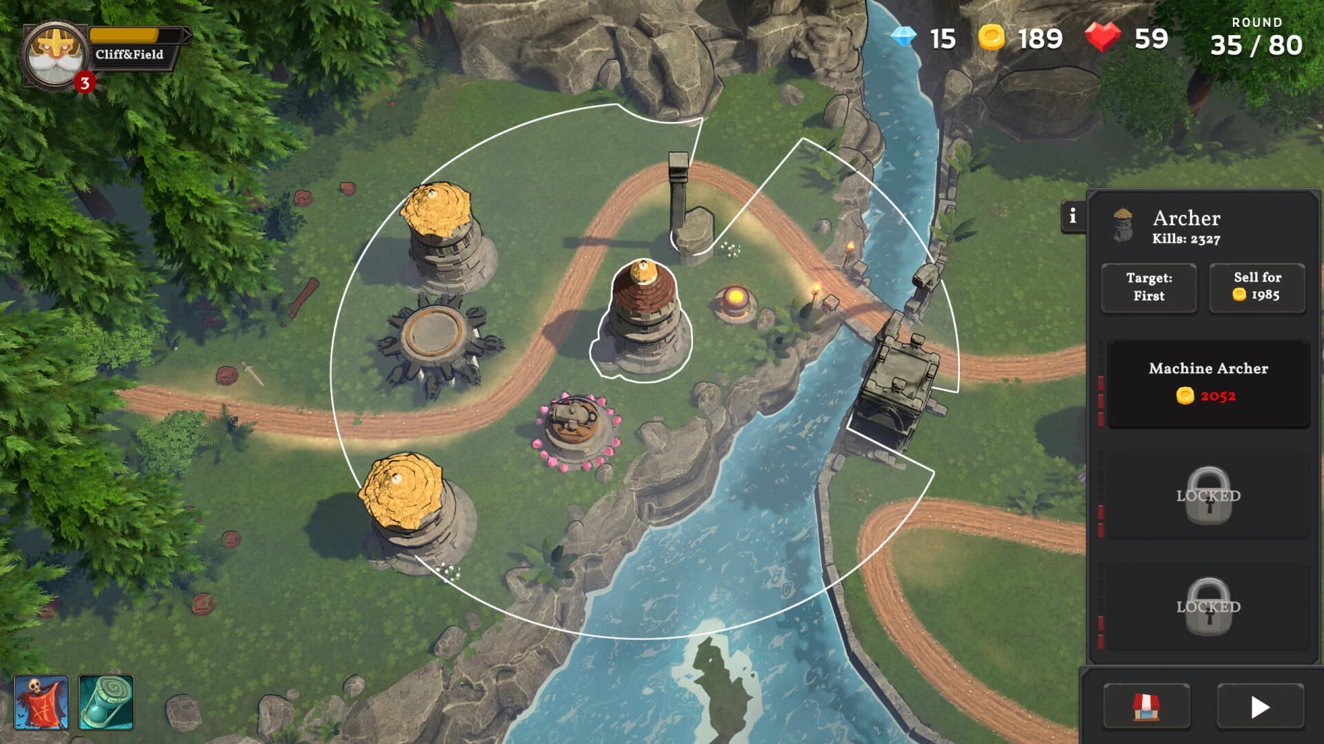 Cliff & Field screenshot 3