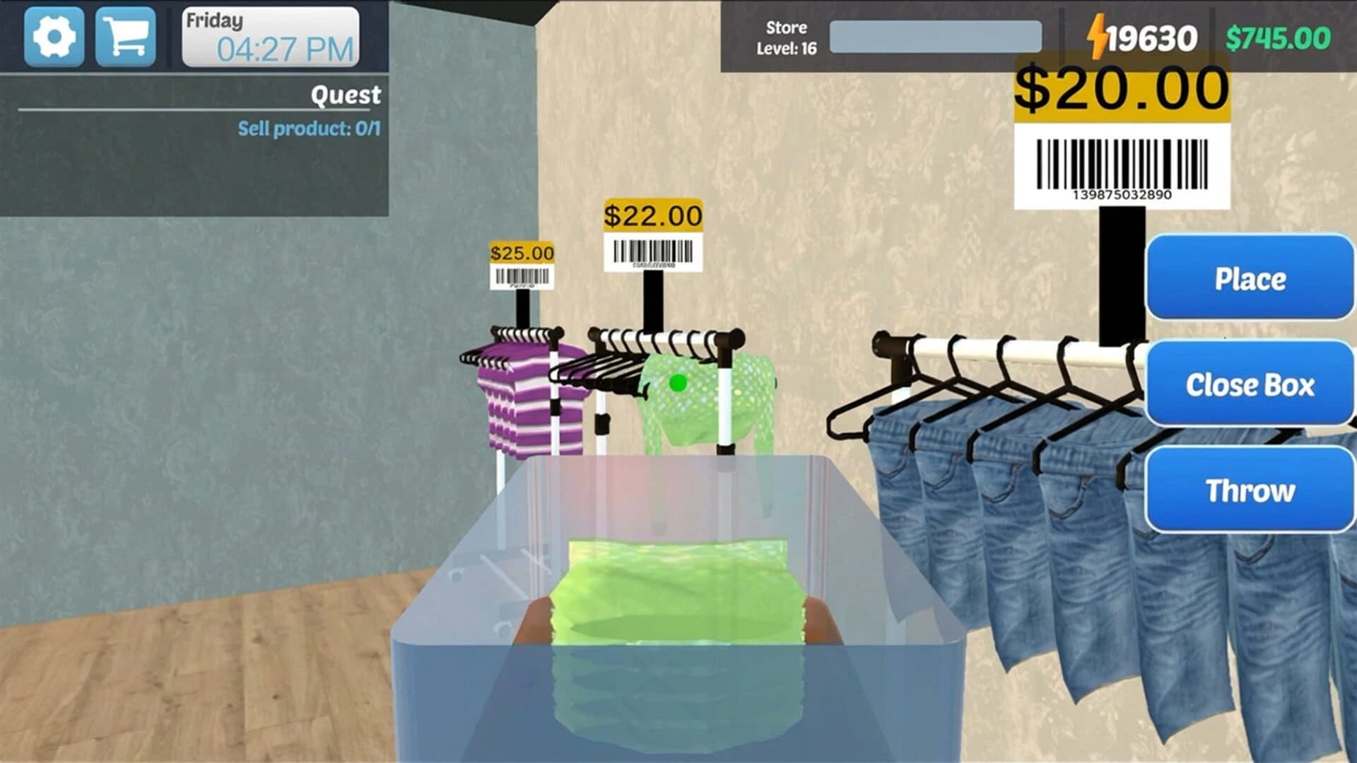 Clothing Store Simulator screenshot 2
