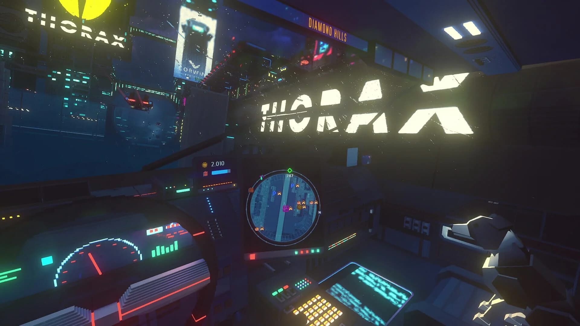 Cloudpunk: City of Ghosts screenshot 4