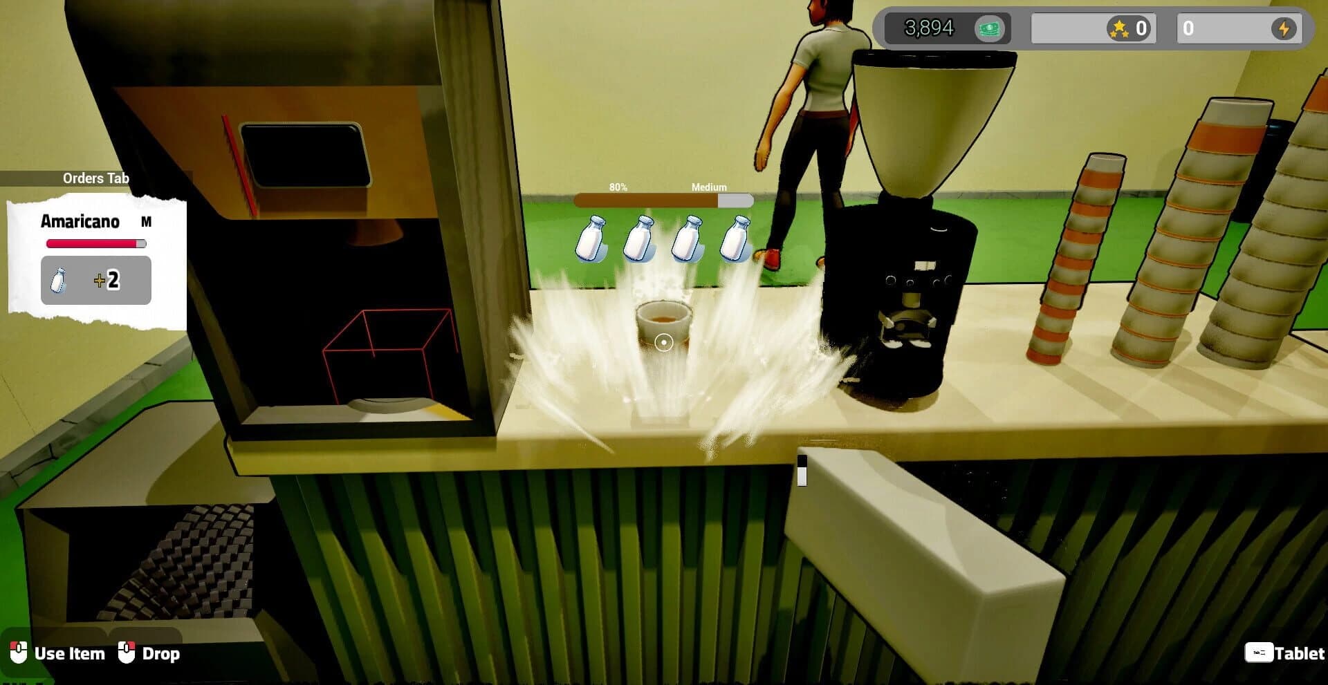Clumsy Coffee Simulator screenshot 1