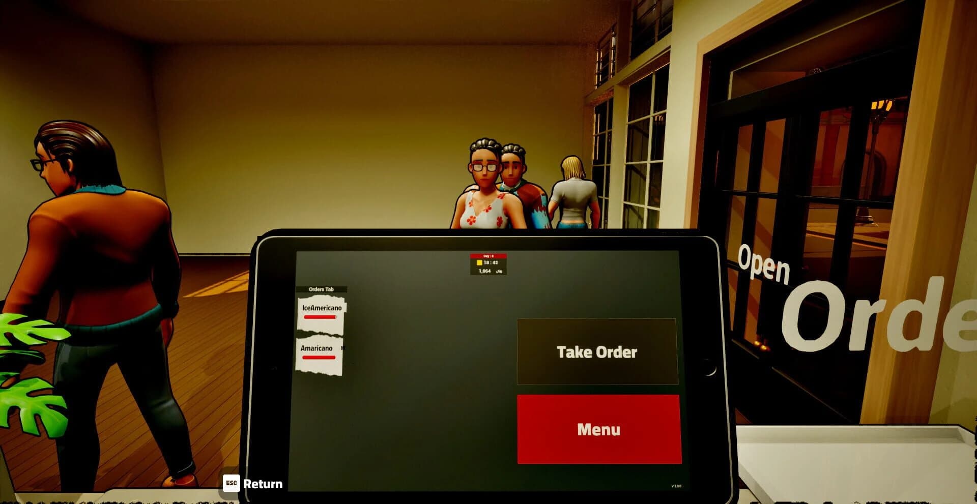 Clumsy Coffee Simulator screenshot 2