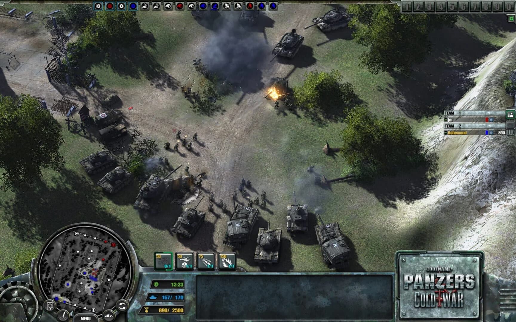 Codename: Panzers - Cold War screenshot 1