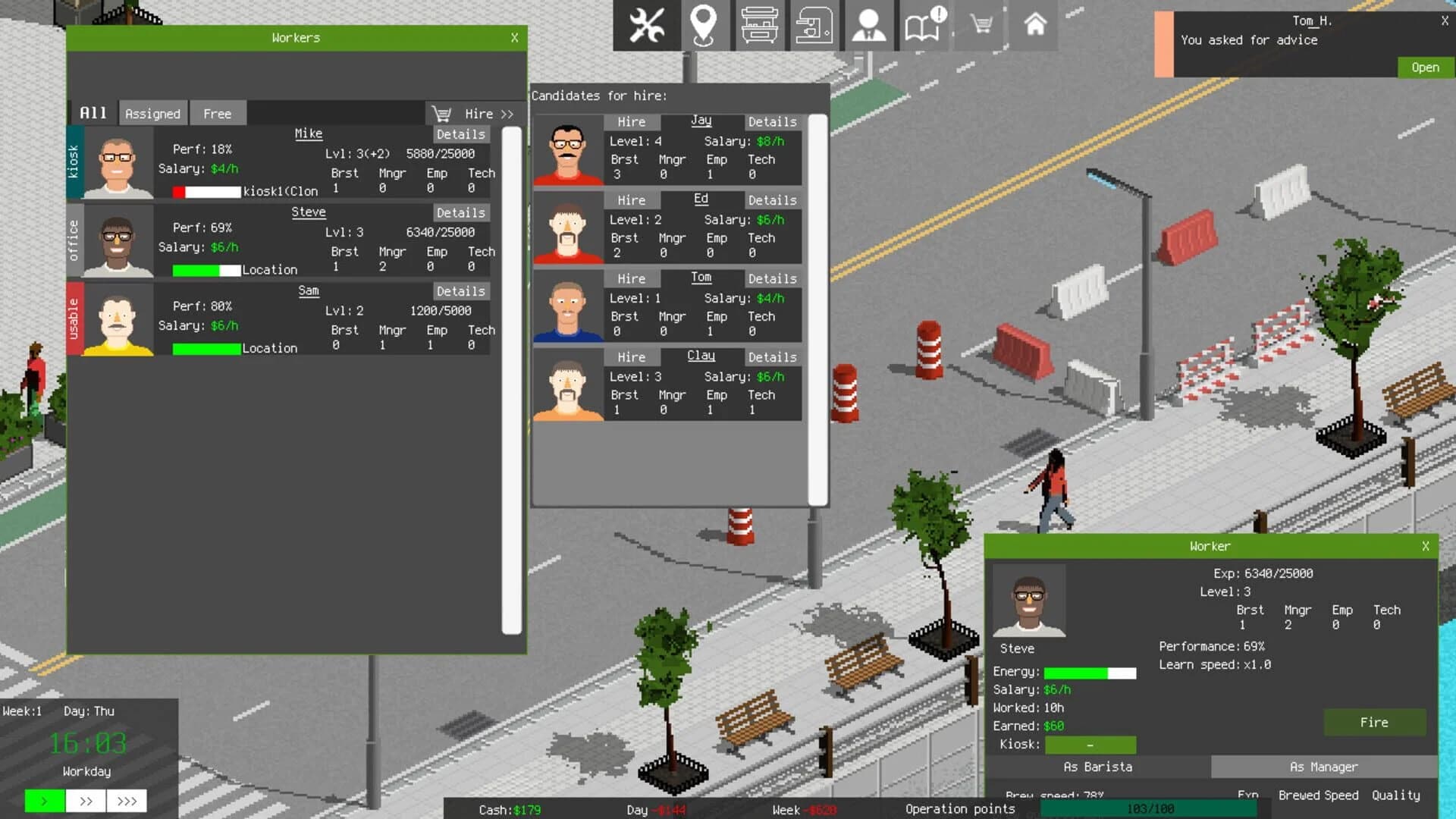 CoffeeBiz Tycoon screenshot 2
