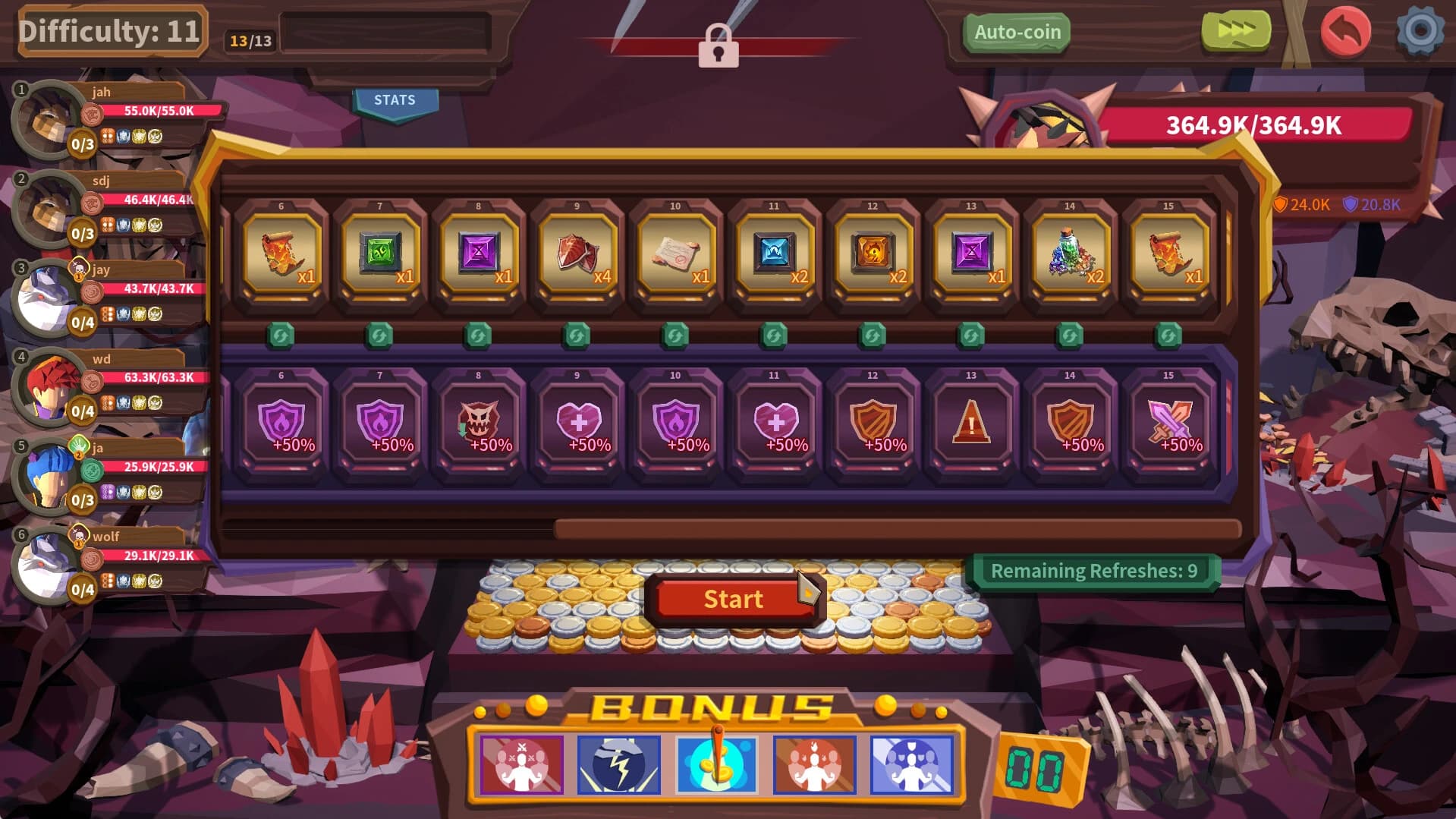 Coin Push RPG screenshot 6