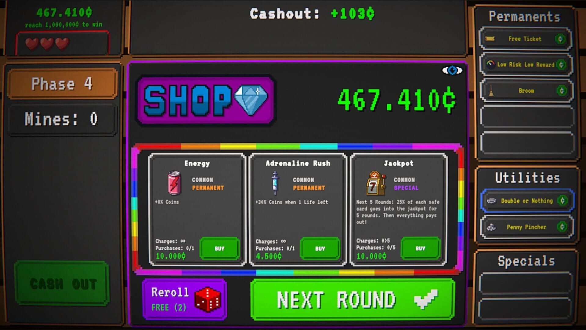 Coinsweeper screenshot 3
