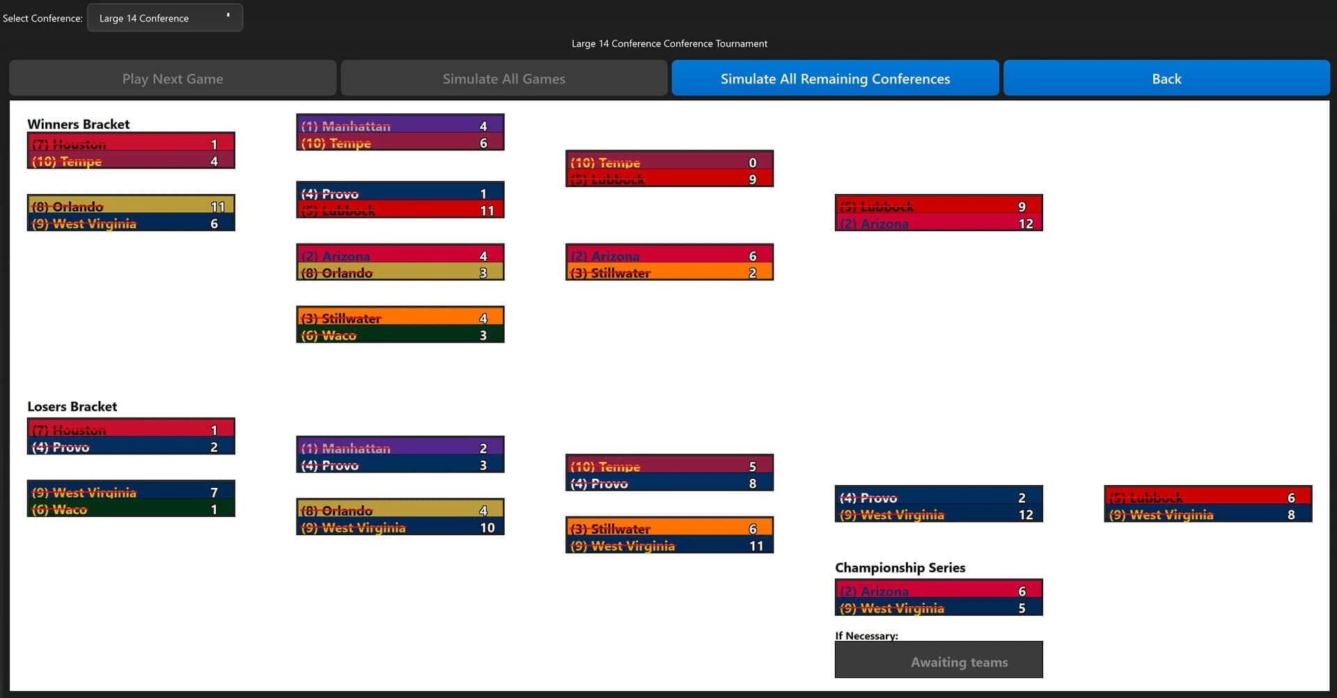 College Baseball: Dynasty Builder screenshot 4