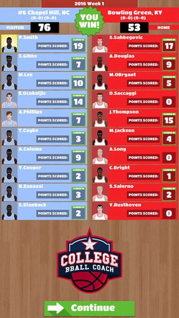 College Bball Coach screenshot 5