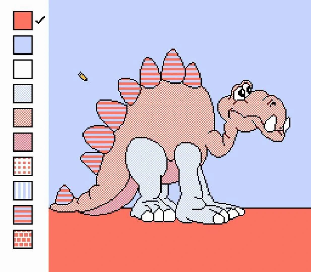 Color a Dinosaur screenshot 1
