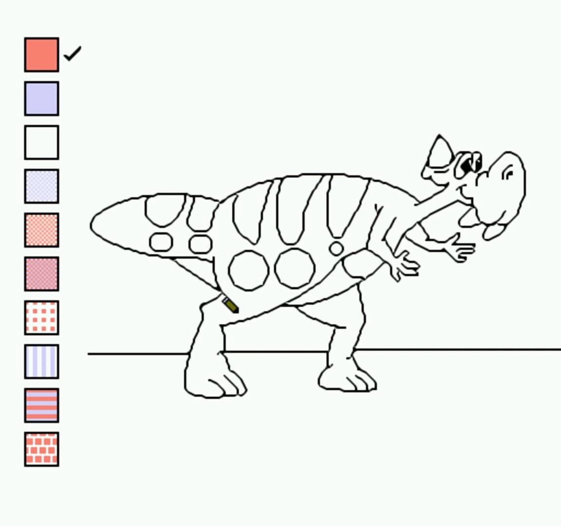 Color a Dinosaur screenshot 2