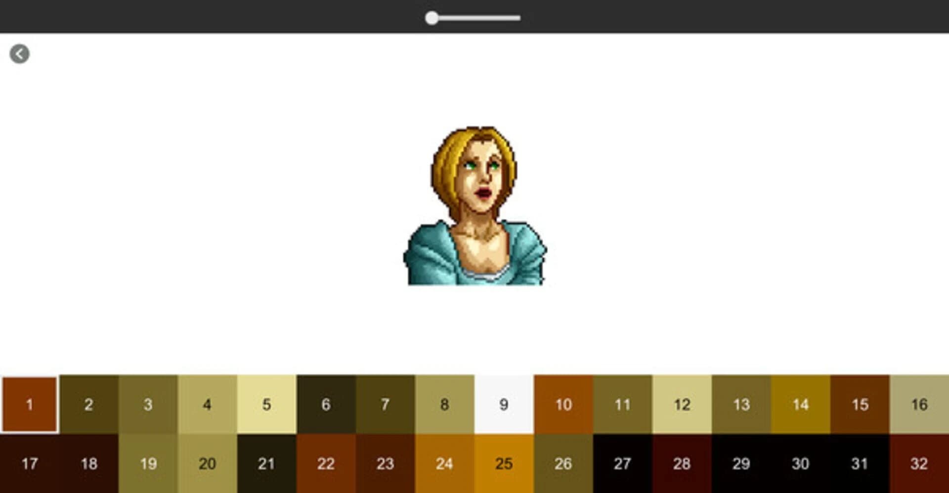 Color by Number: Medieval Portrait screenshot 3