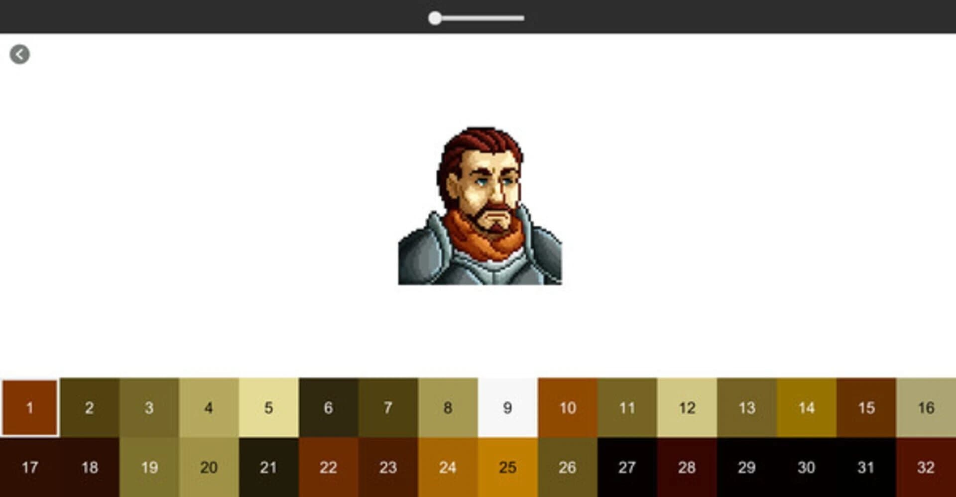 Color by Number: Medieval Portrait screenshot 4