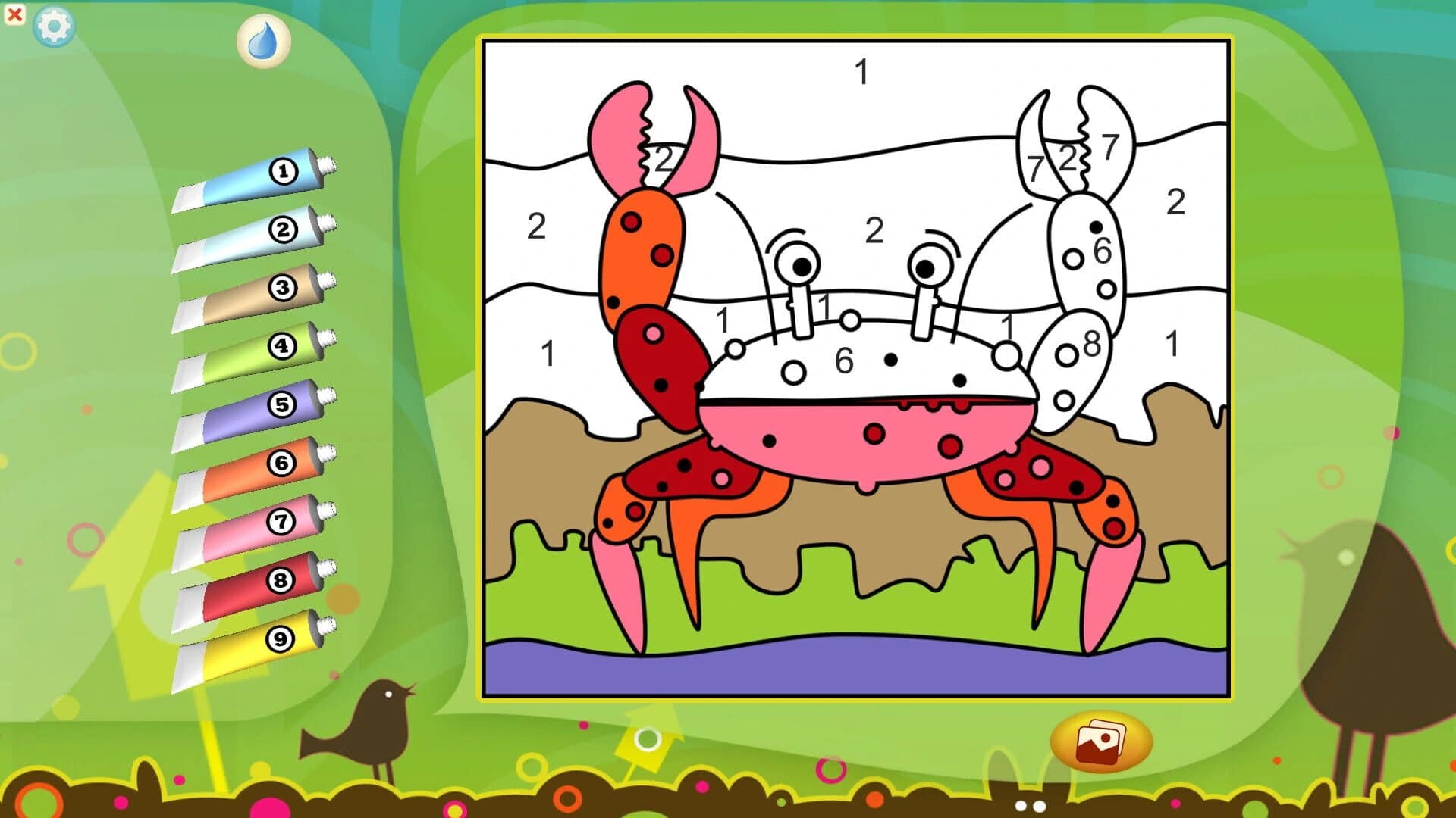 Color by Numbers - Animals screenshot 2