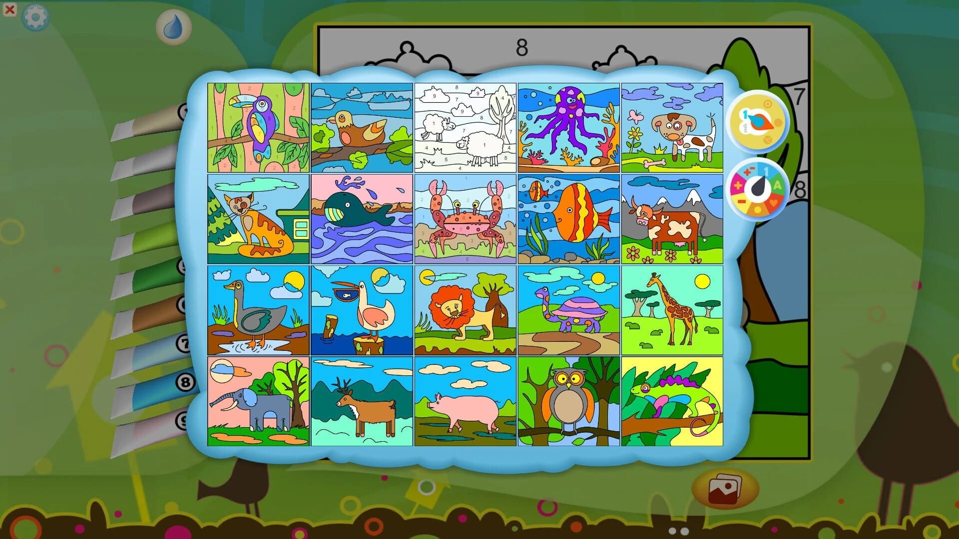 Color by Numbers - Animals screenshot 3