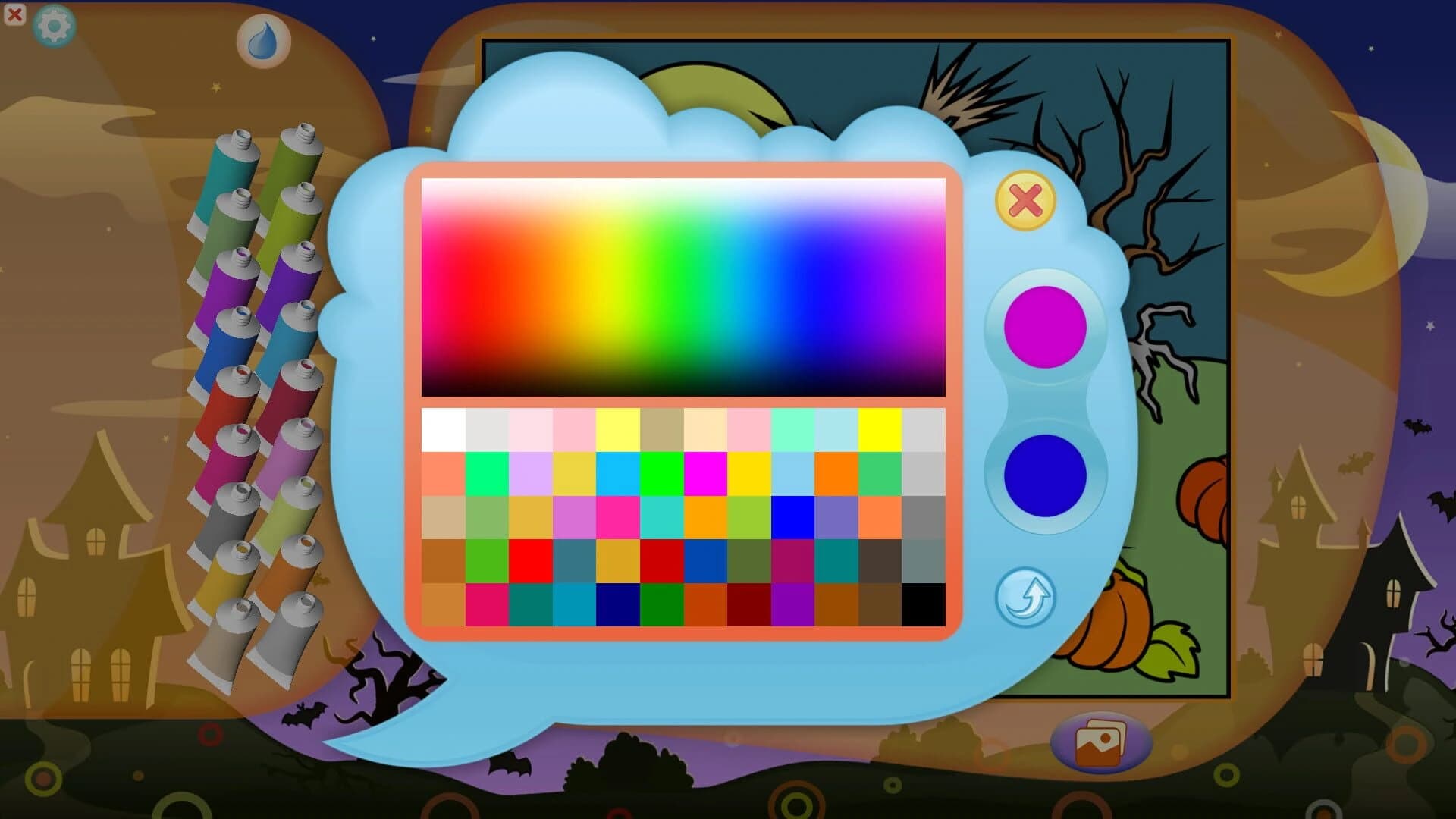 Color by Numbers - Halloween + screenshot 1