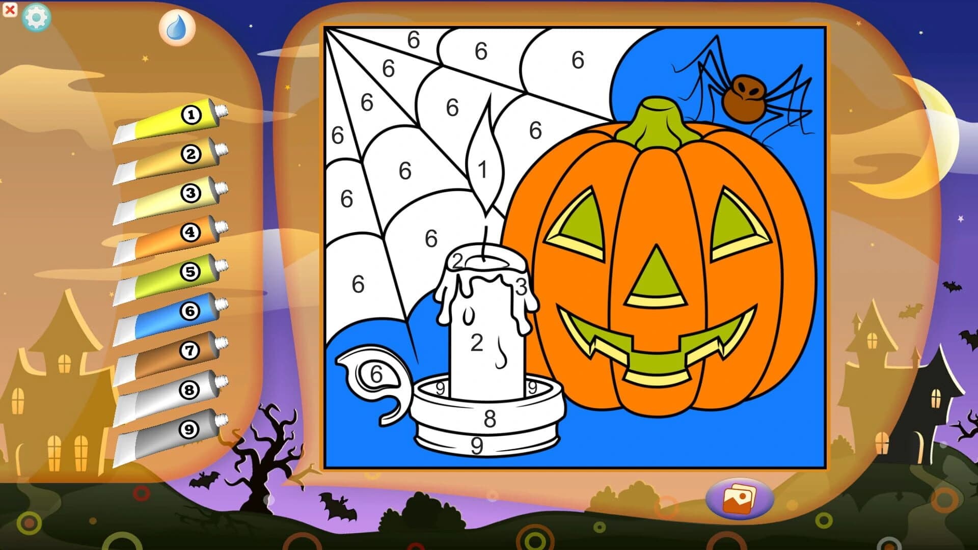 Color by Numbers - Halloween + screenshot 4