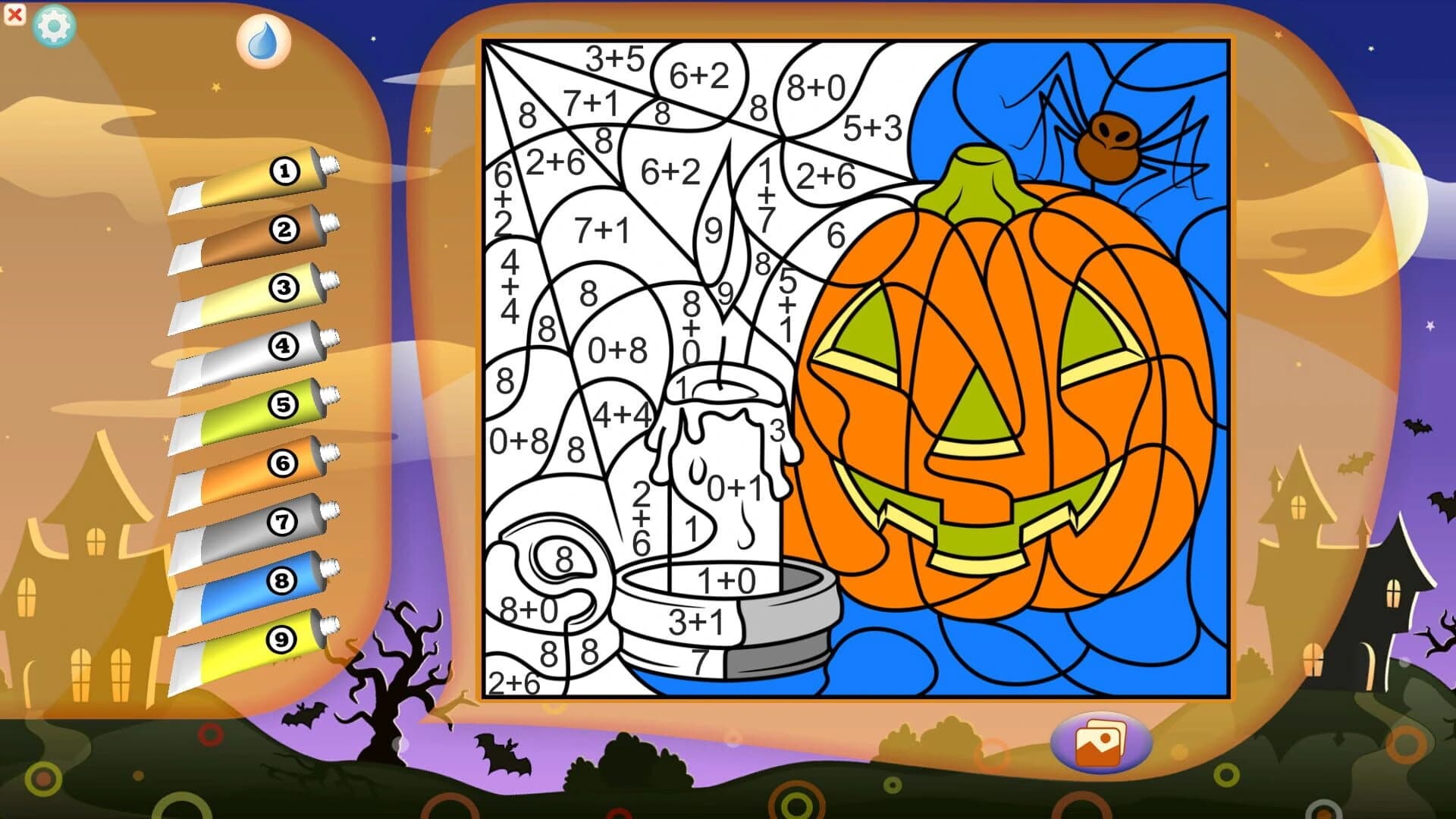 Color by Numbers - Halloween + screenshot 2