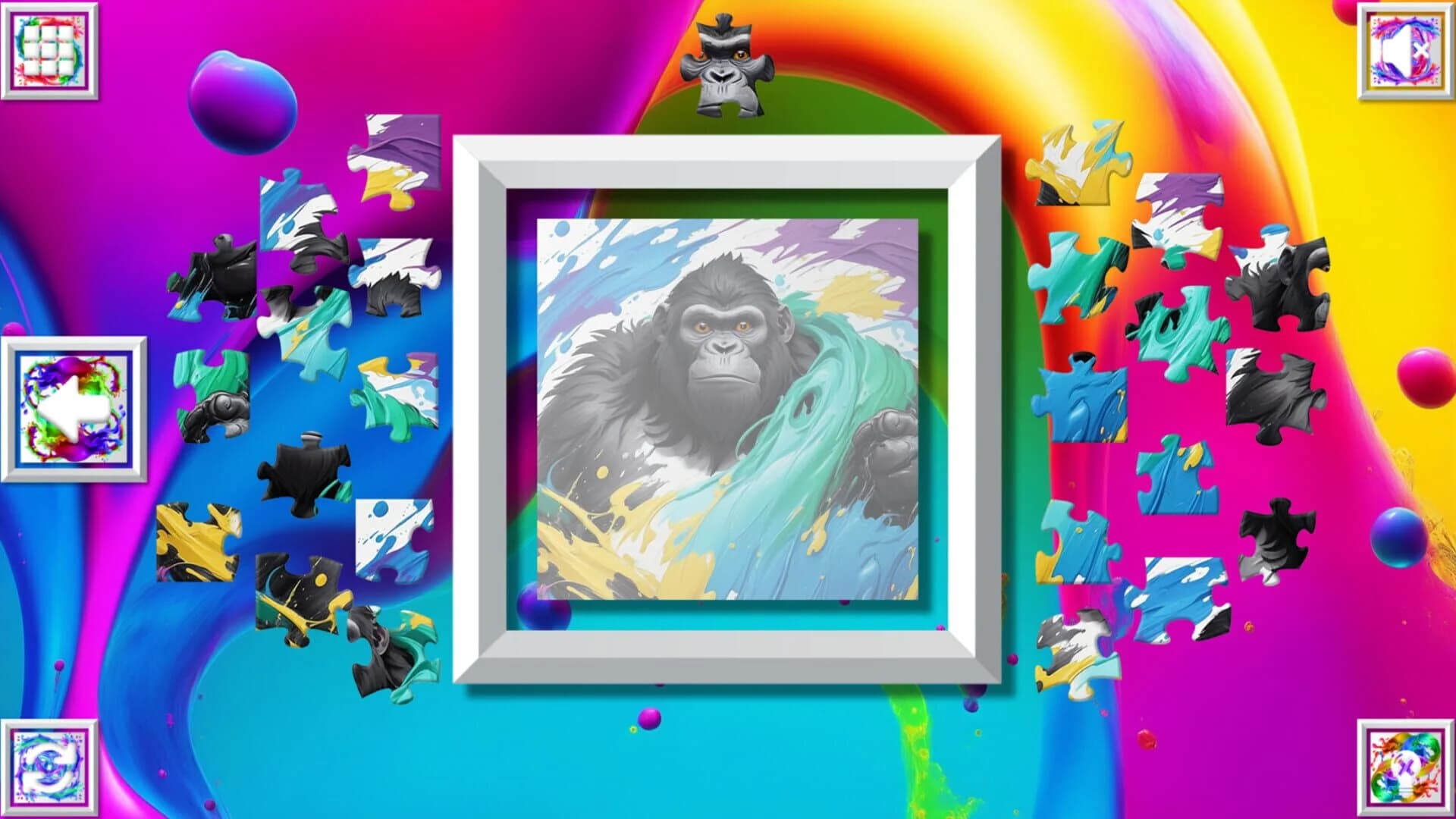 Color Splash: Monkeys screenshot 3