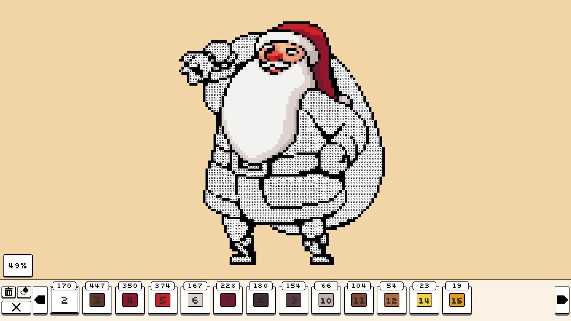 Coloring Pixels: Advent 2 Pack screenshot 4