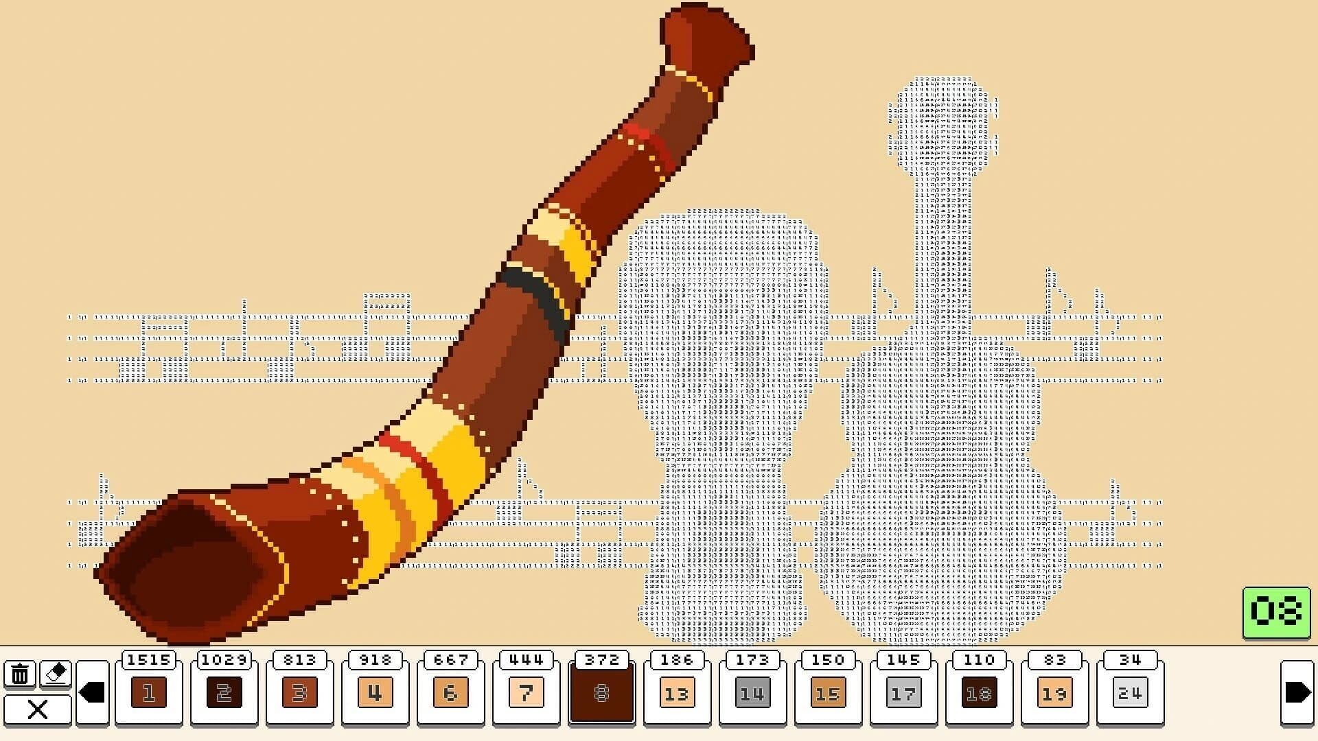 Coloring Pixels: Oceania Pack screenshot 2