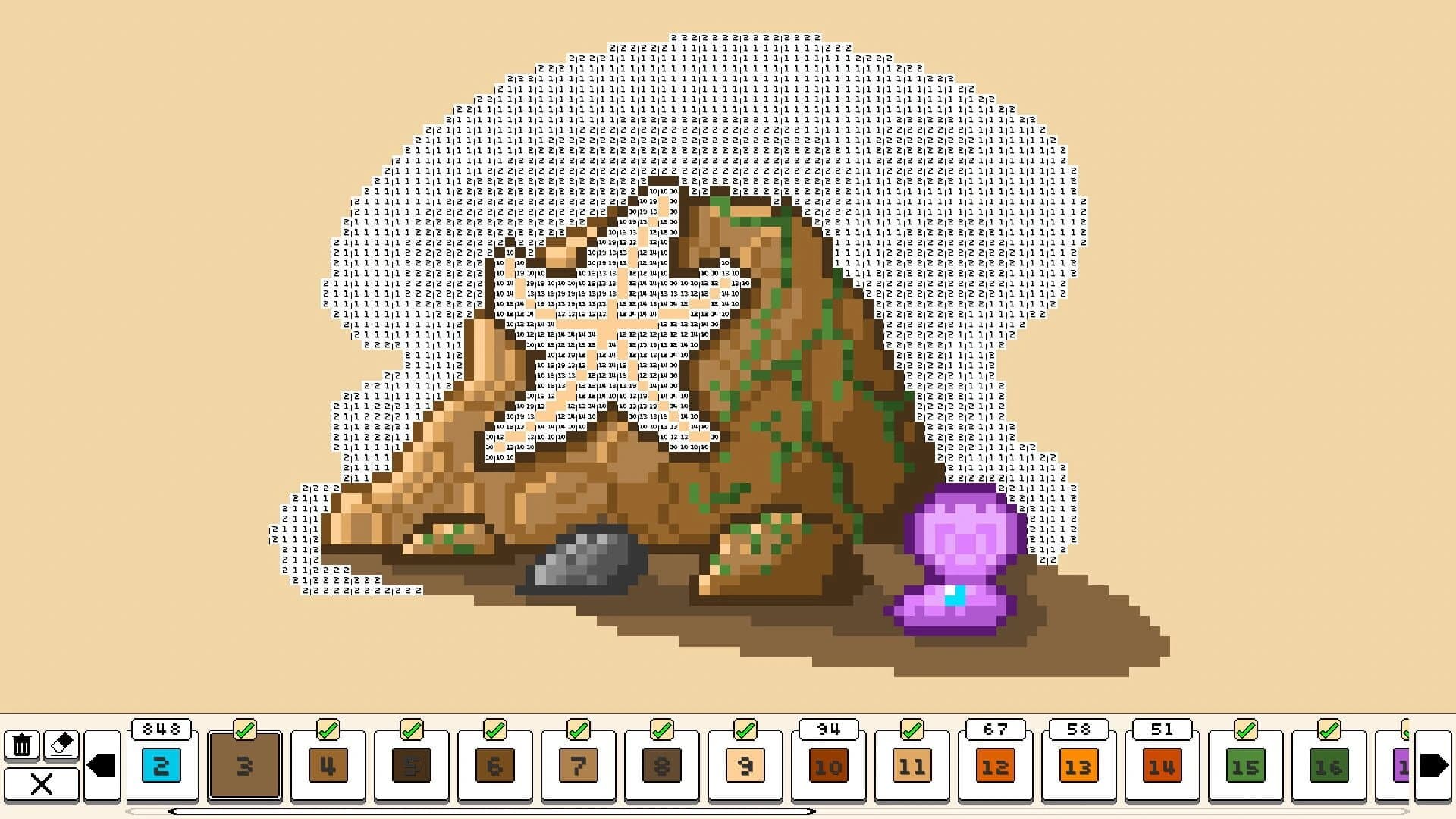 Coloring Pixels: Summer Pack screenshot 3